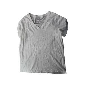 Ably Basic V-neck Tee Fillium Activated Travel Camping White Large